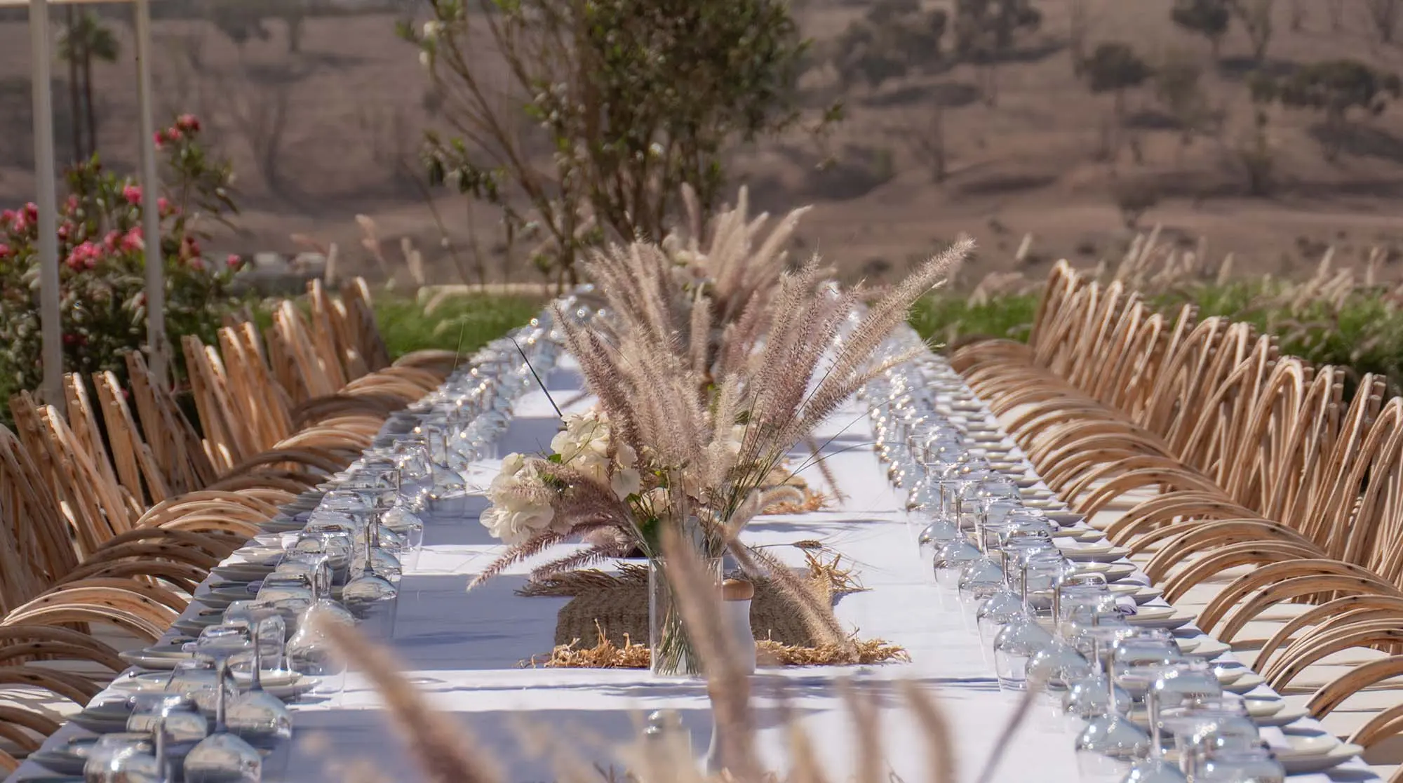 Exclusive desert event experience in Agafay Takerkoust