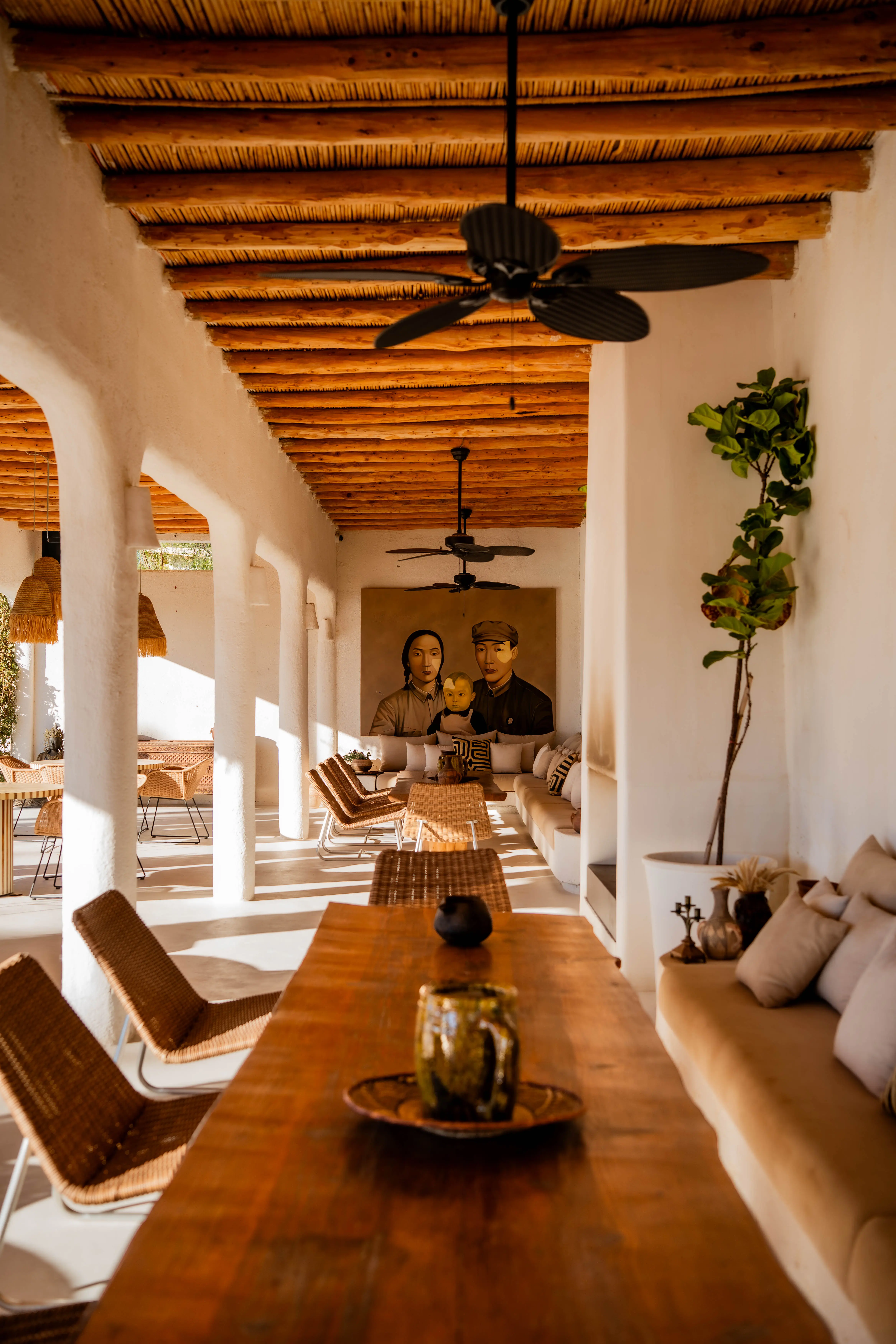 Luxury dining experience in the Agafay Desert