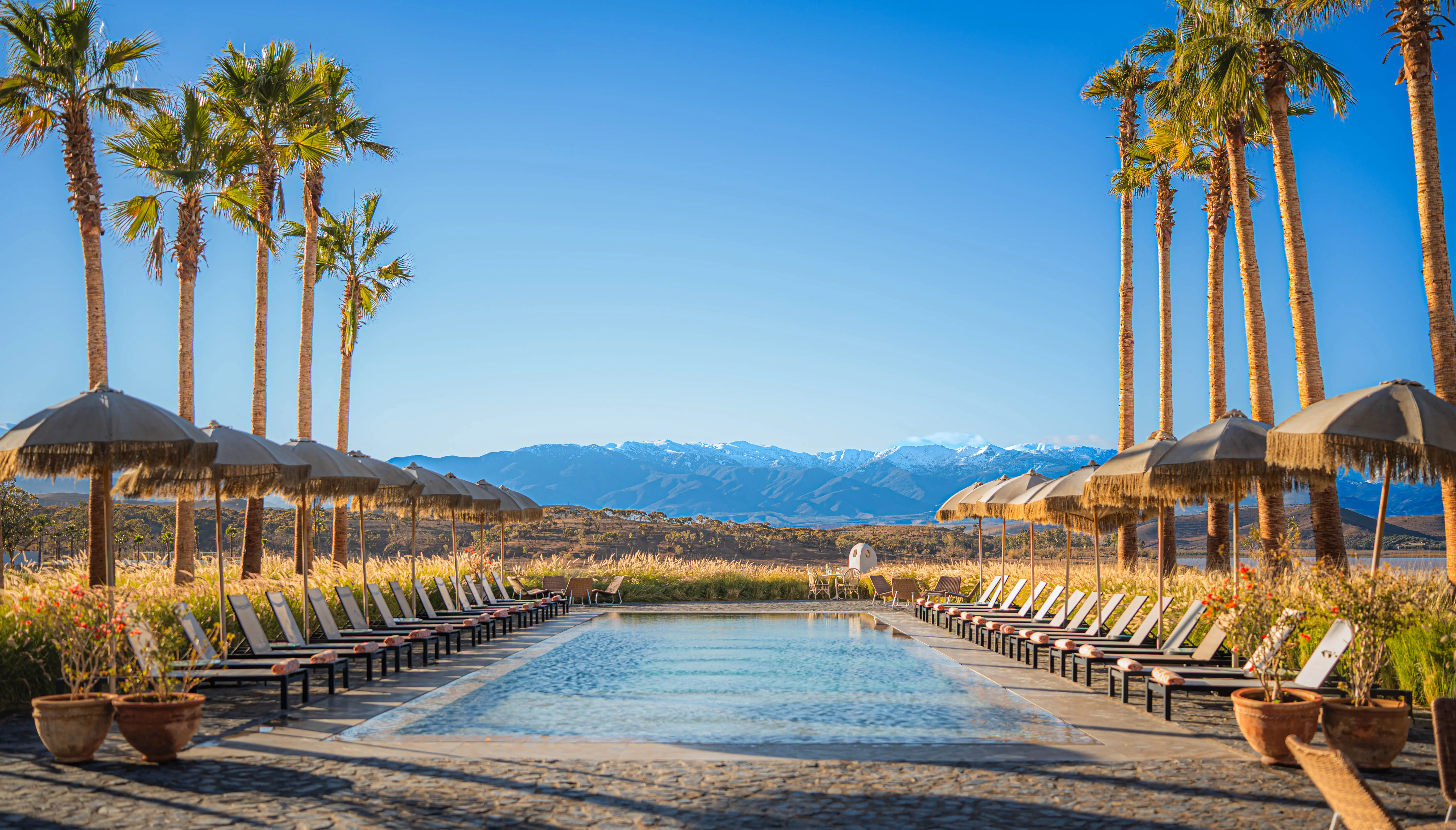 Nature experience in the Agafay Desert Morocco