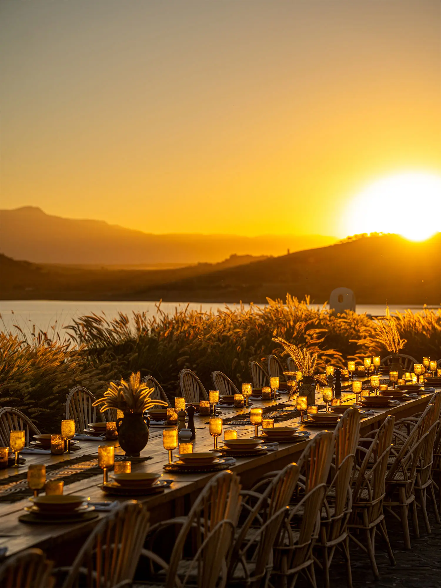 Private luxury event in the Agafay Desert