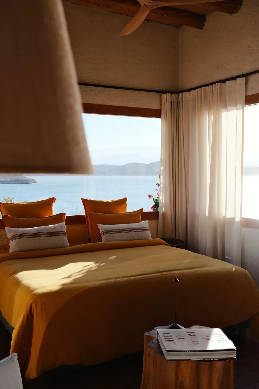 Serene luxury atmosphere in the Agafay Desert