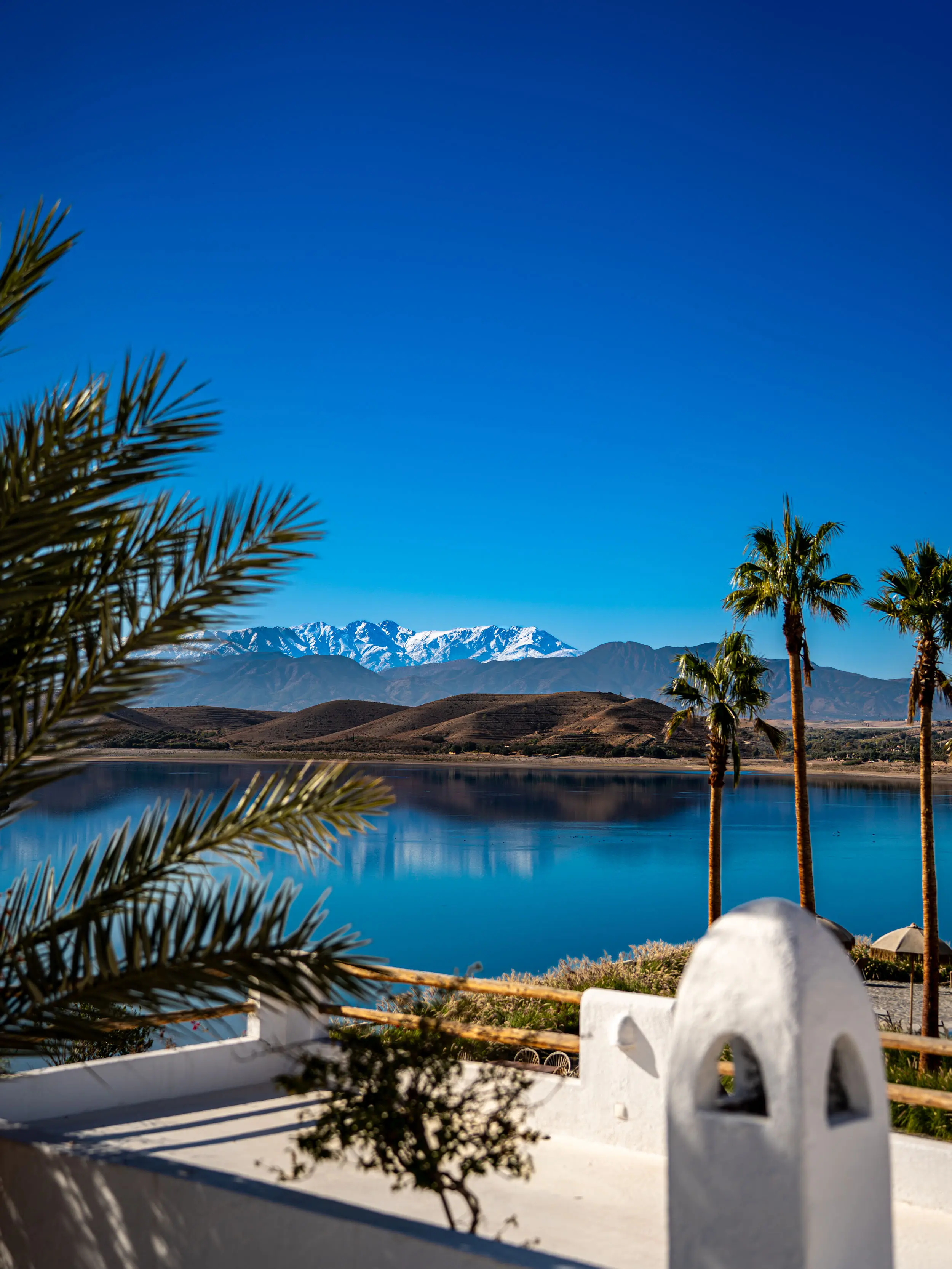 Dunes and natural landscapes of the Agafay Desert