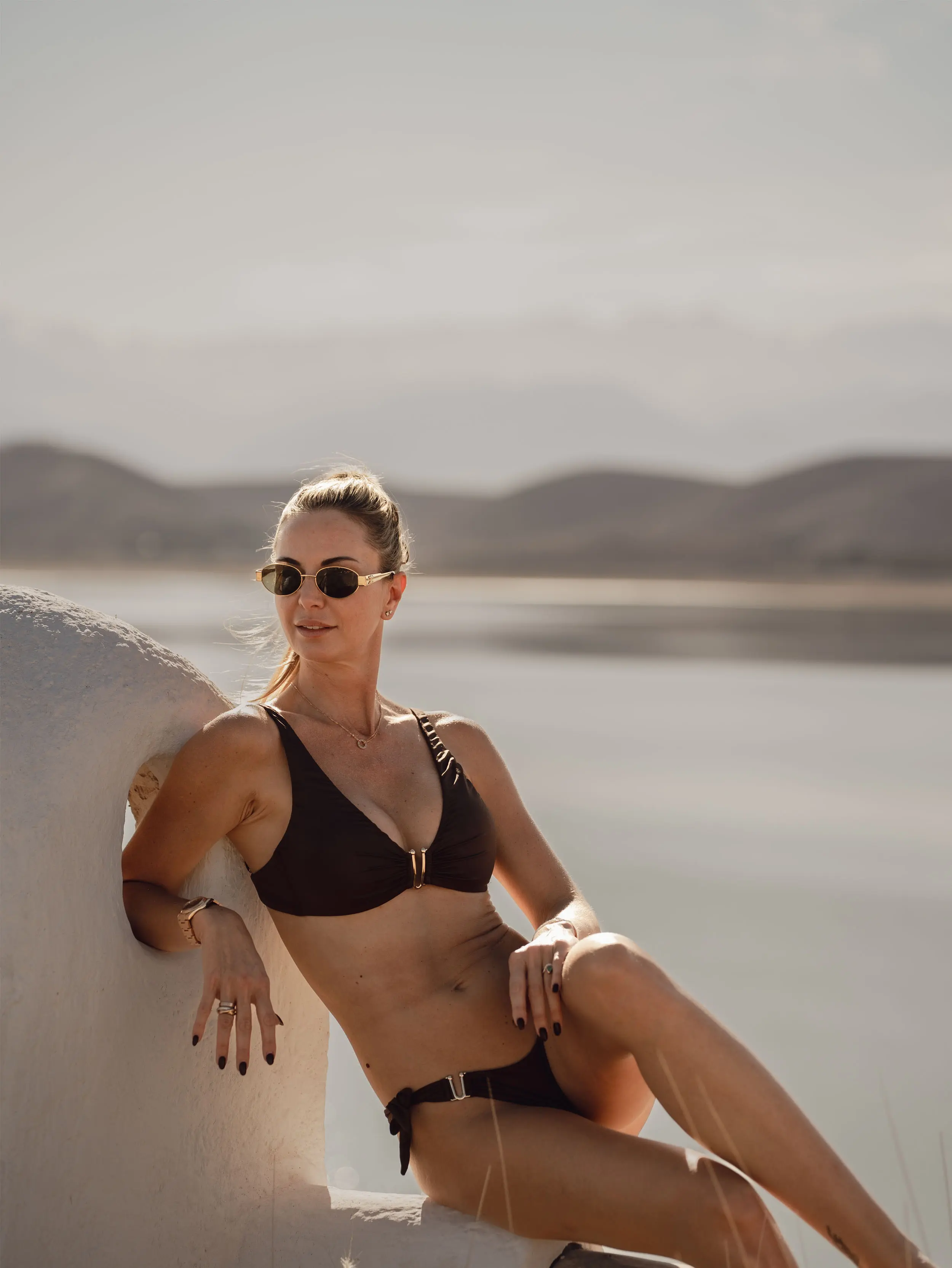 Luxury content creation photoshoot in the Agafay Desert